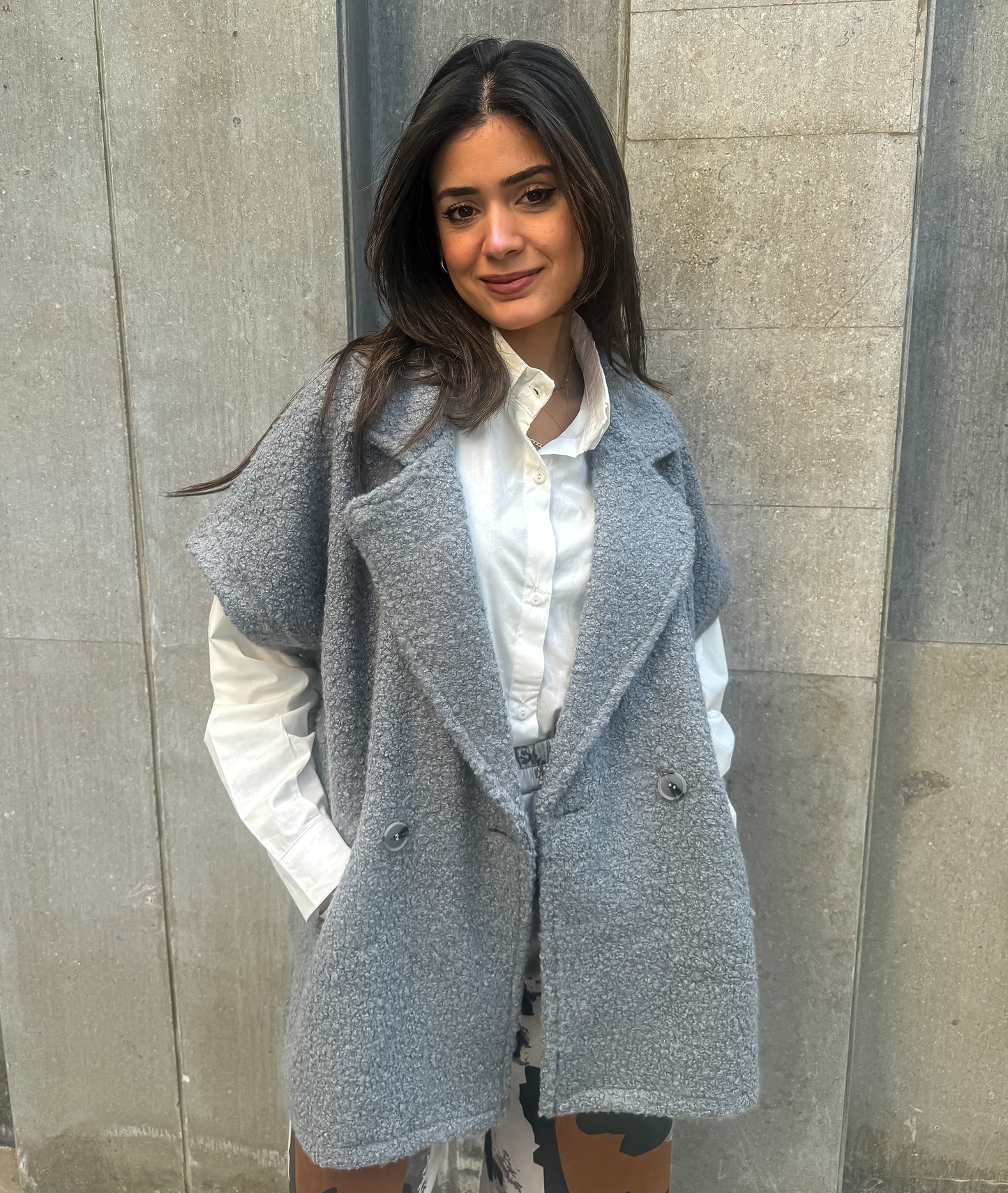 Ash Grayish Vest