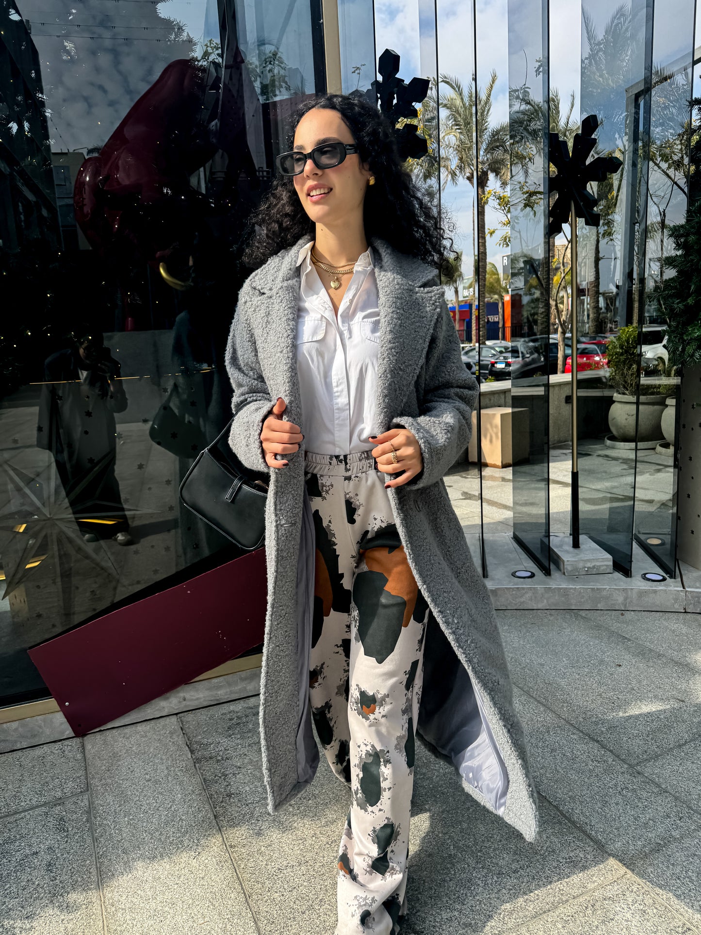 Grayish Leopard Pant