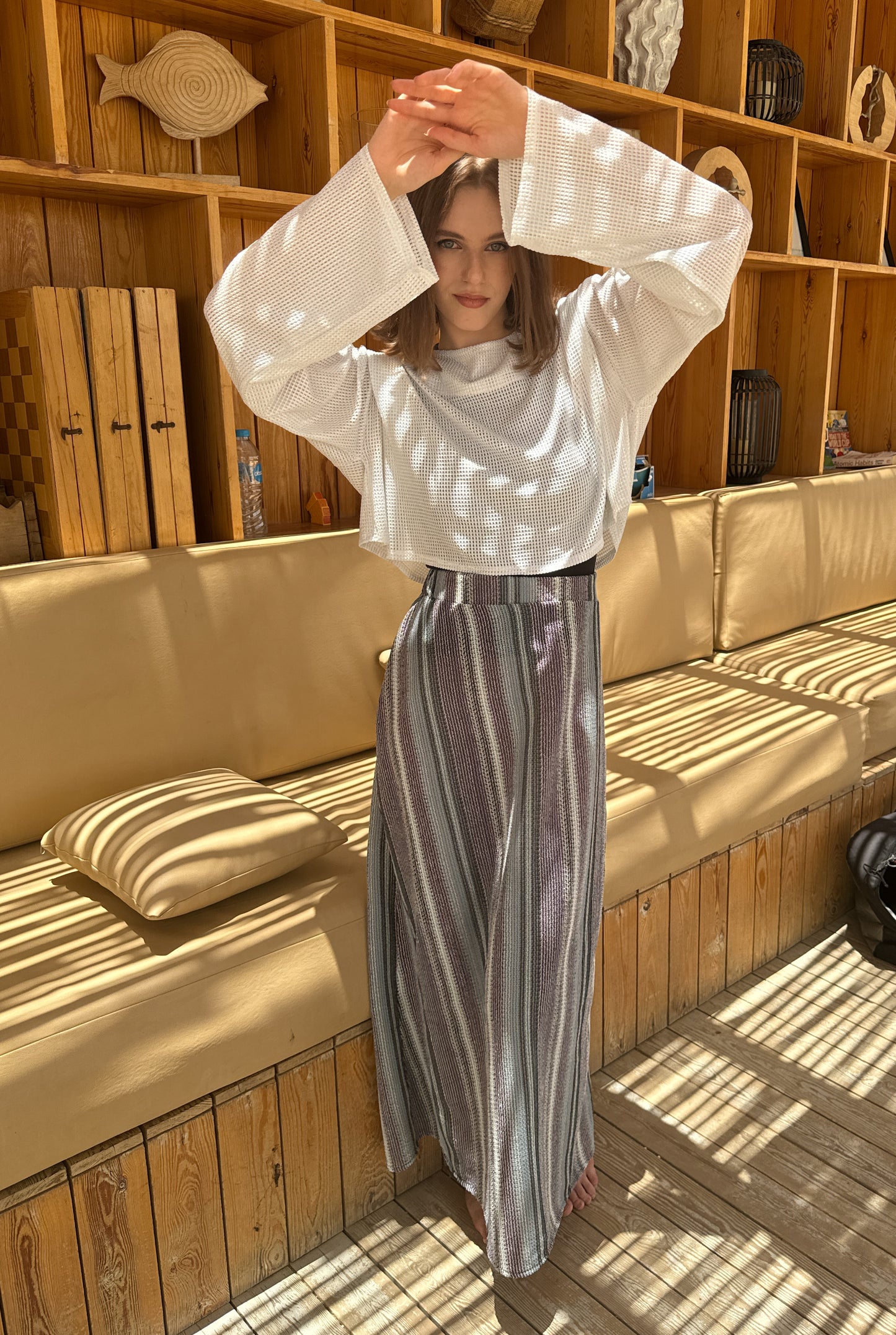 Glowy stripped set