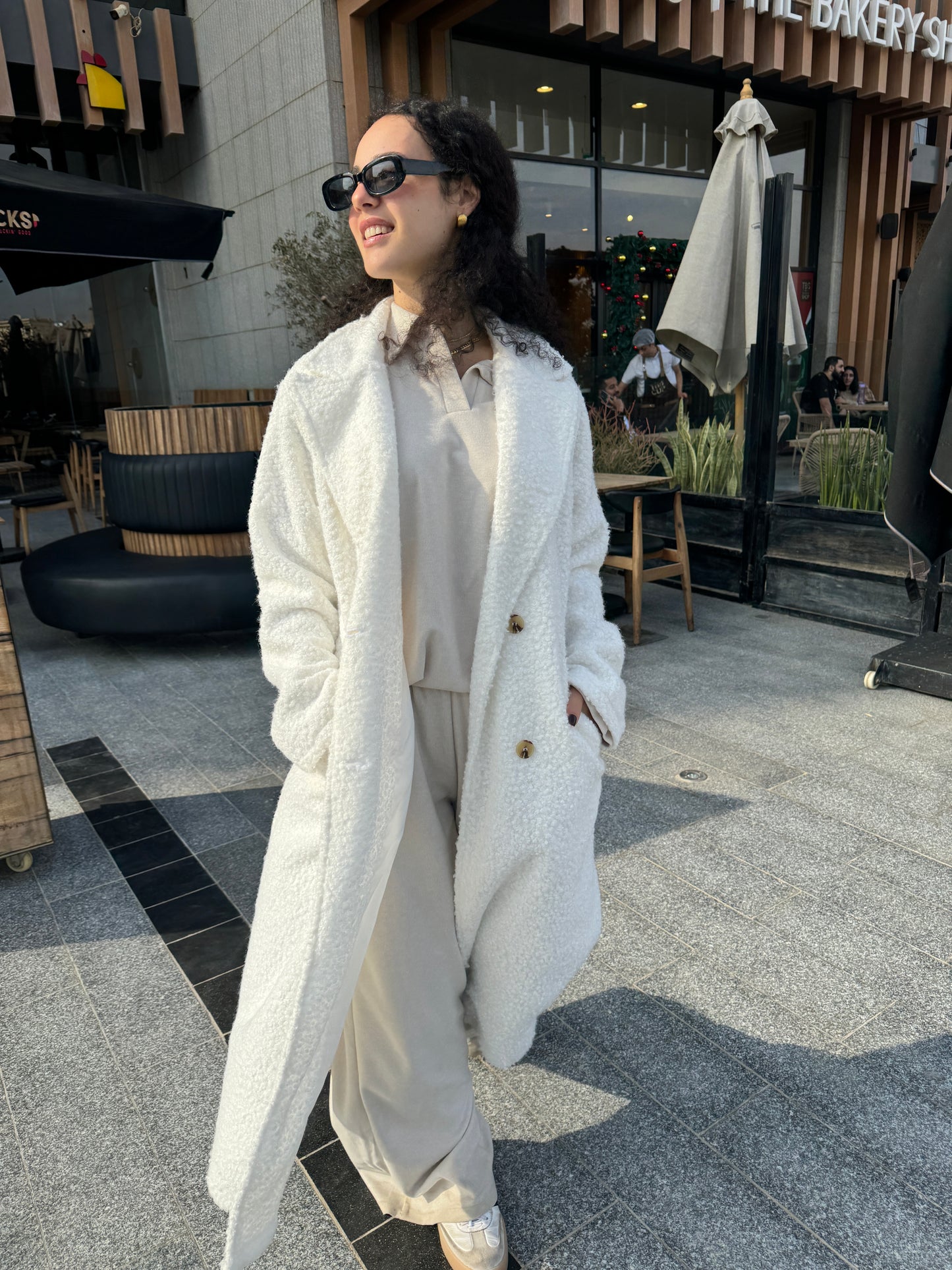 Ash White Coat
