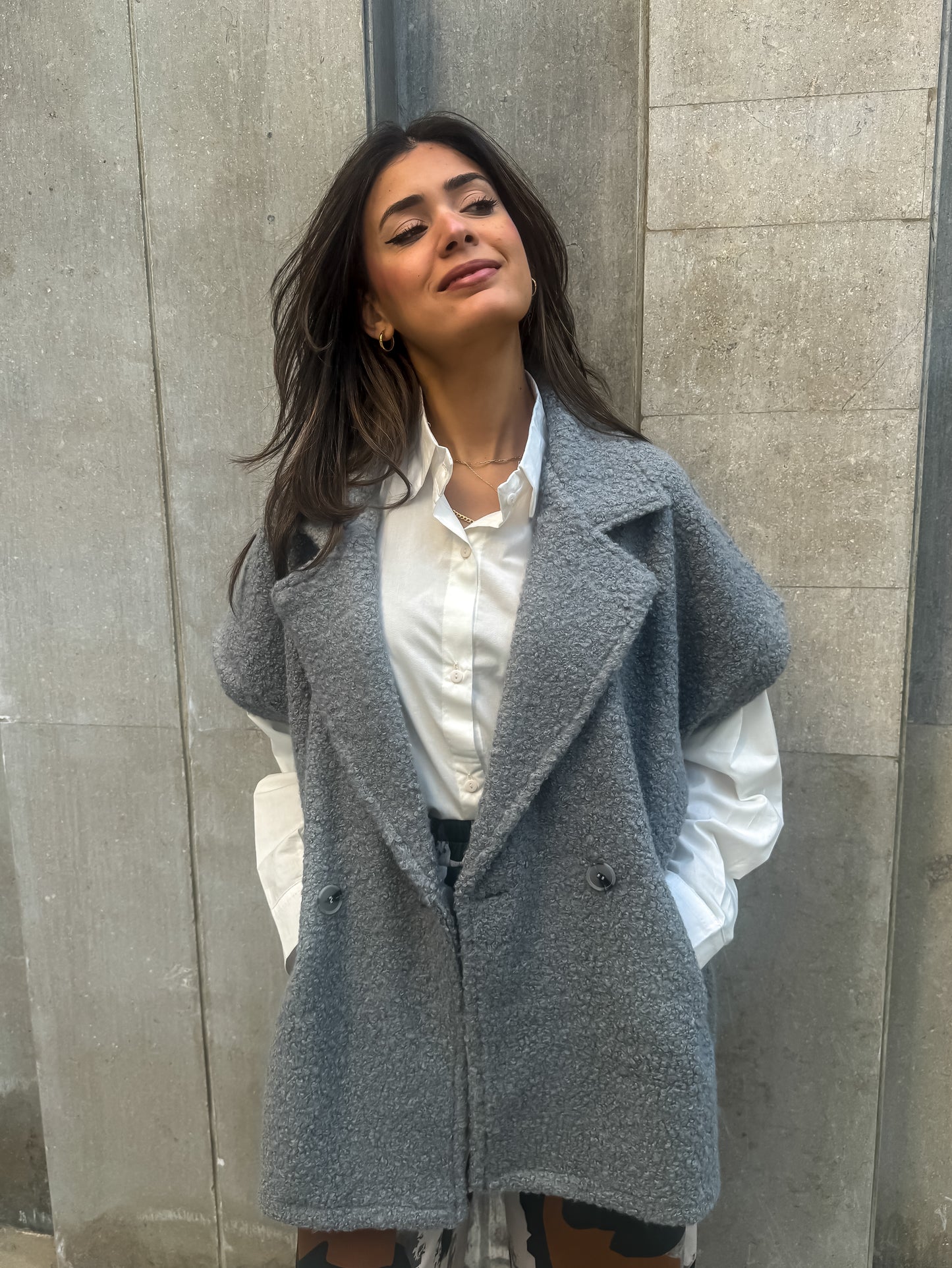 Ash Grayish Vest
