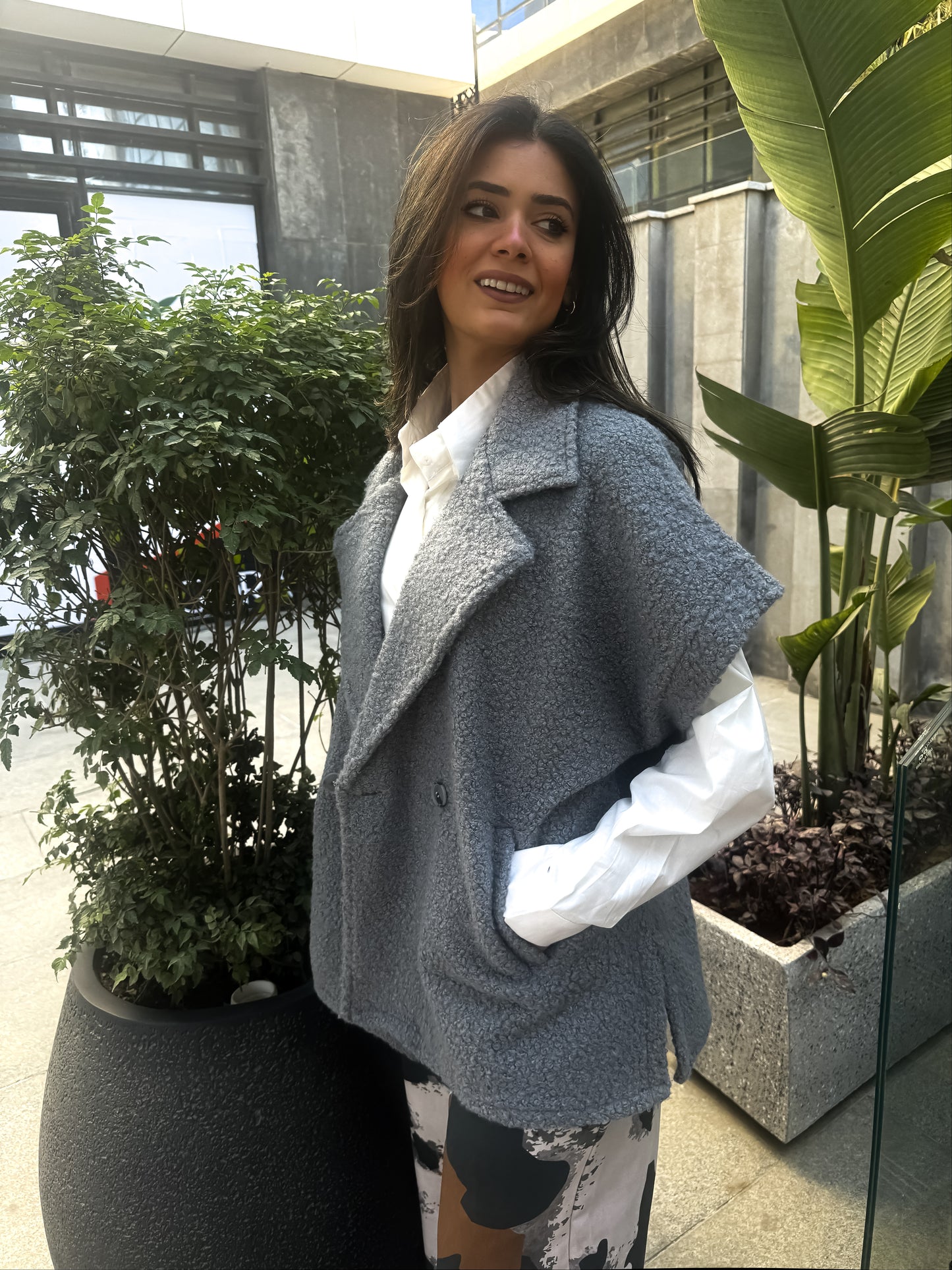 Ash Grayish Vest