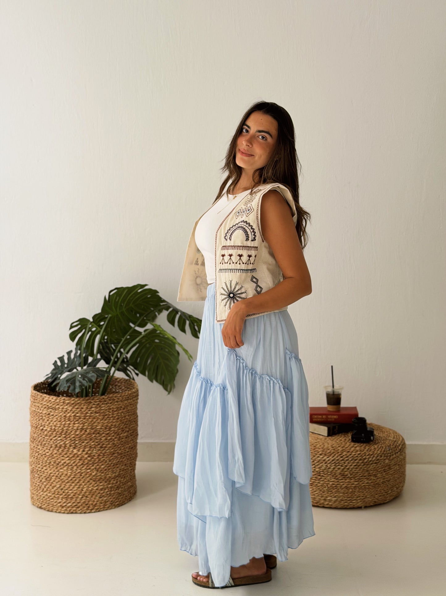 Nomad Embroidered Vest