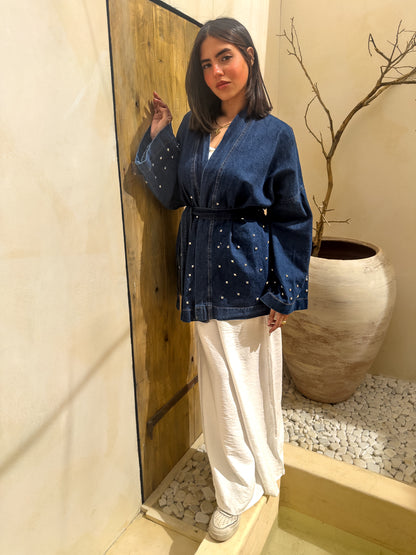 Dreamy Blue jeans kimono