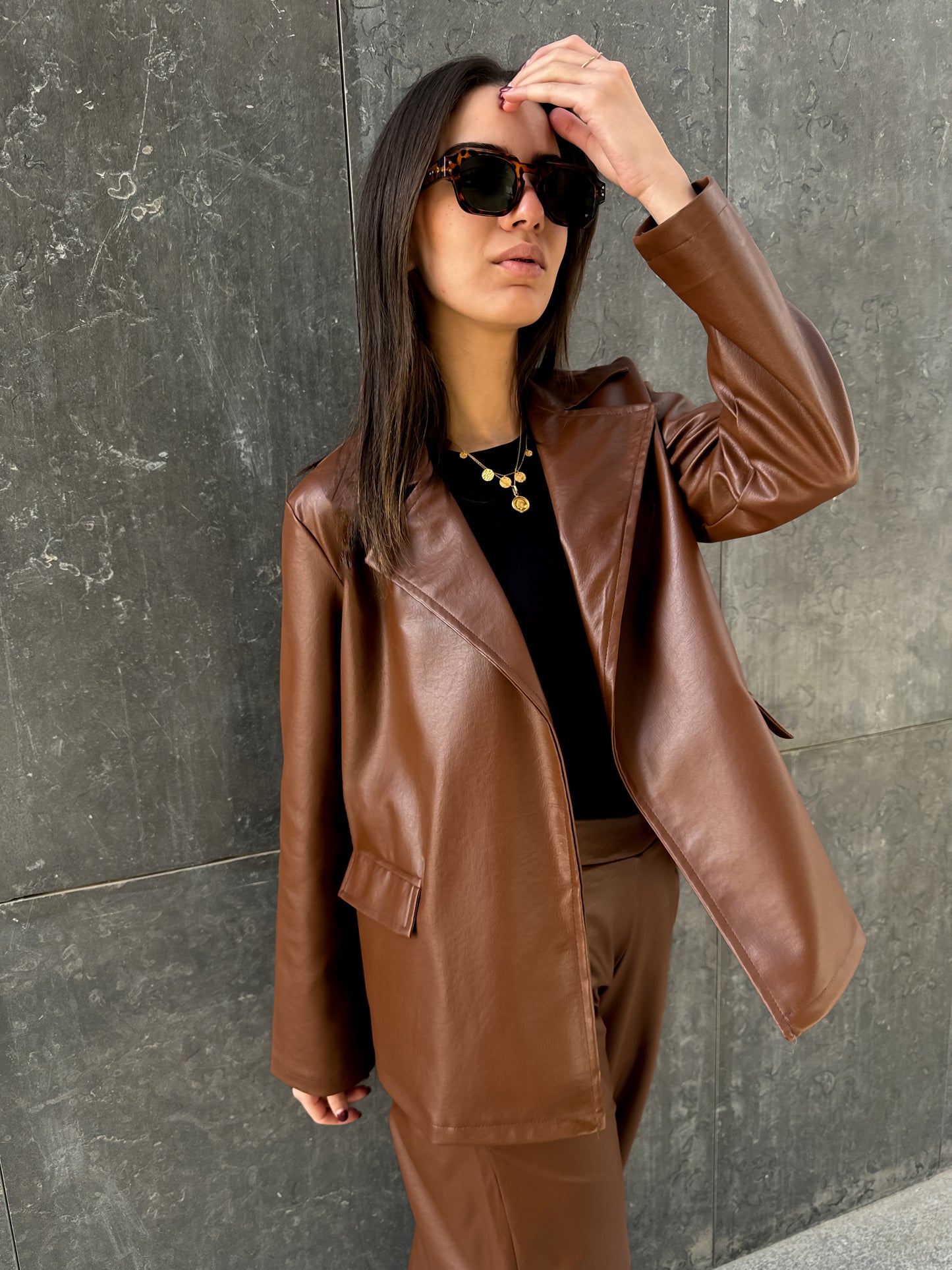 PRIM Leather Suit