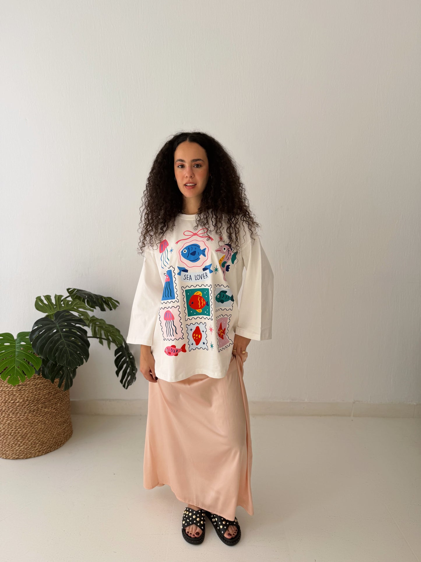 Sea story Oversized Tee