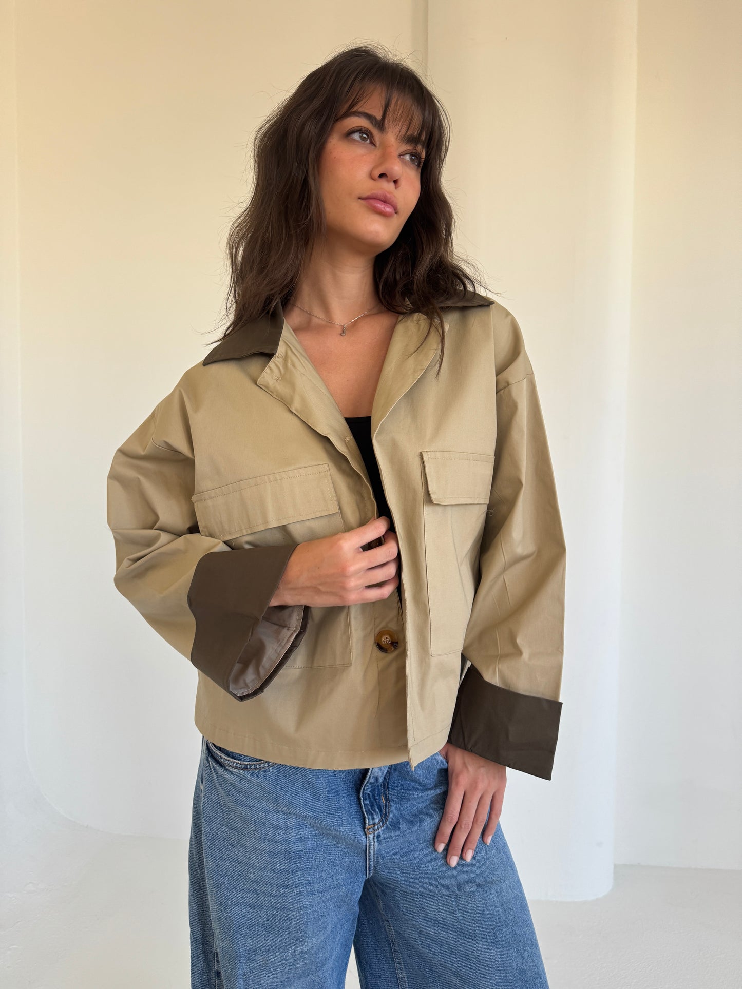 Frame Gaberdine jacket