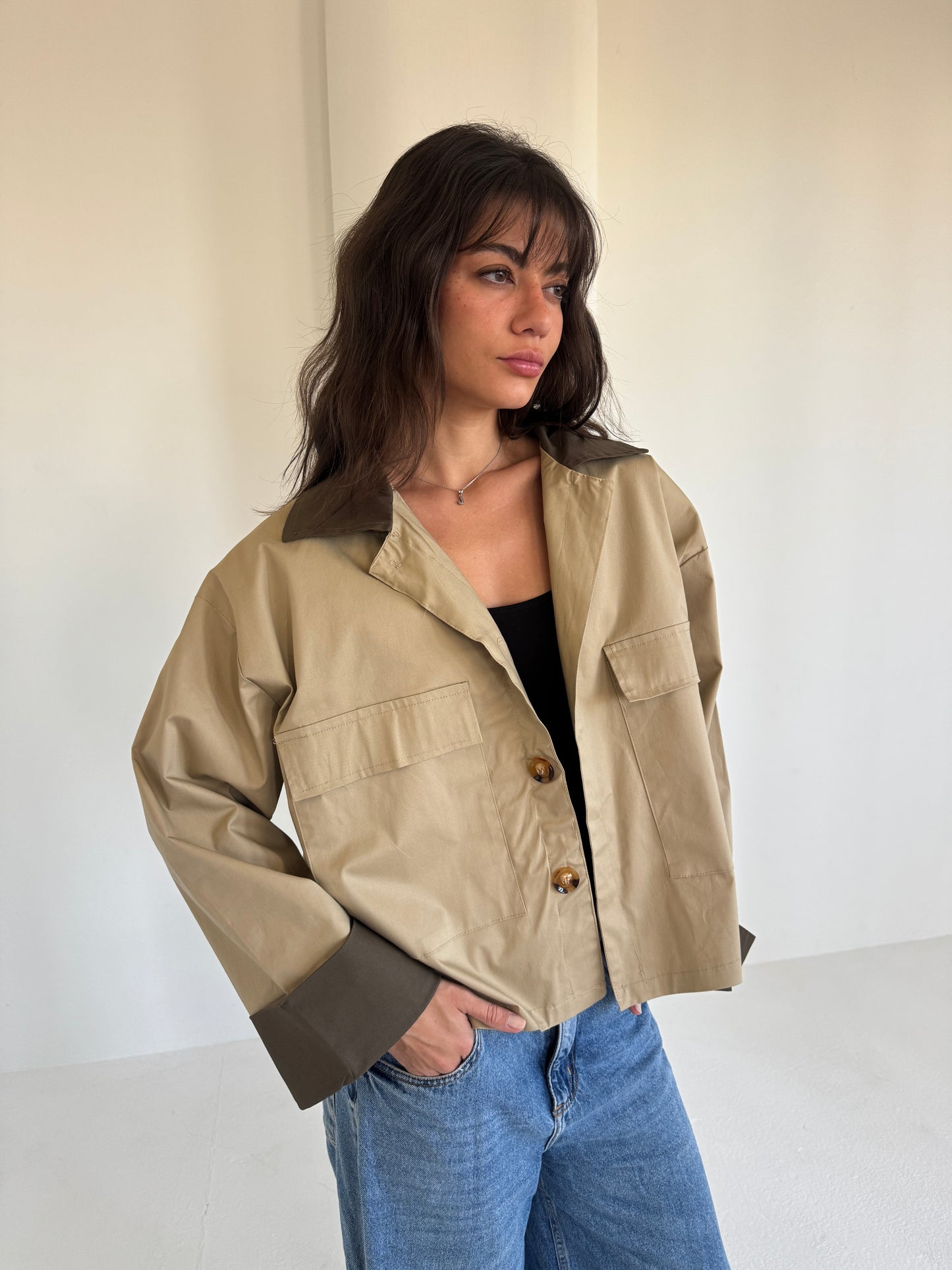 Frame Gaberdine jacket