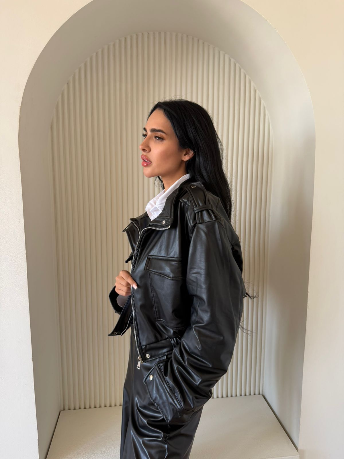 Noir Leather jacket