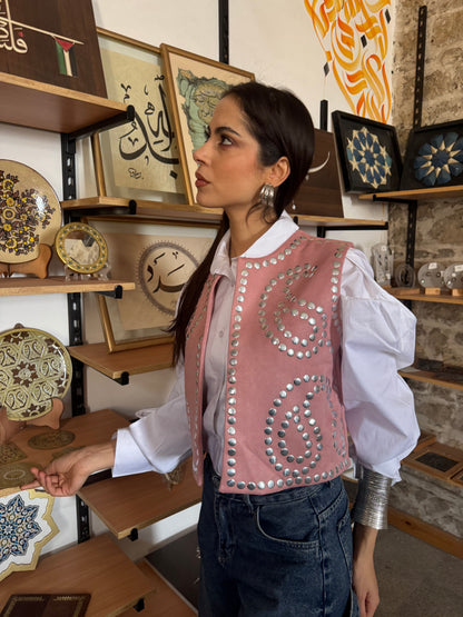 Habiba Vest in cashmer