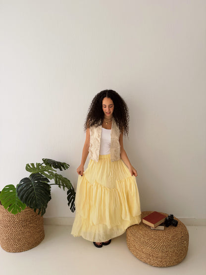 Butter Breeze Linen Skirt