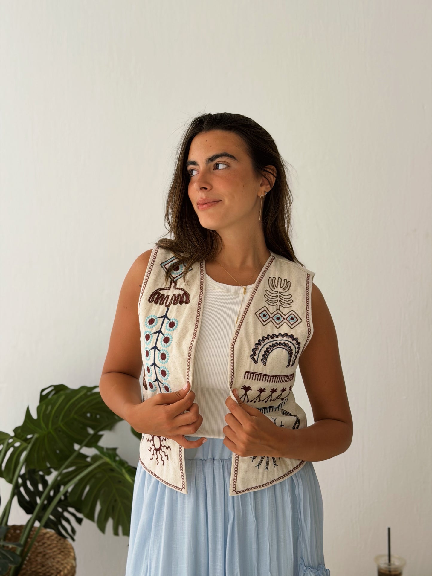 Nomad Embroidered Vest