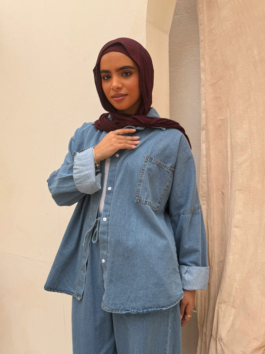 Trendy Denim Set