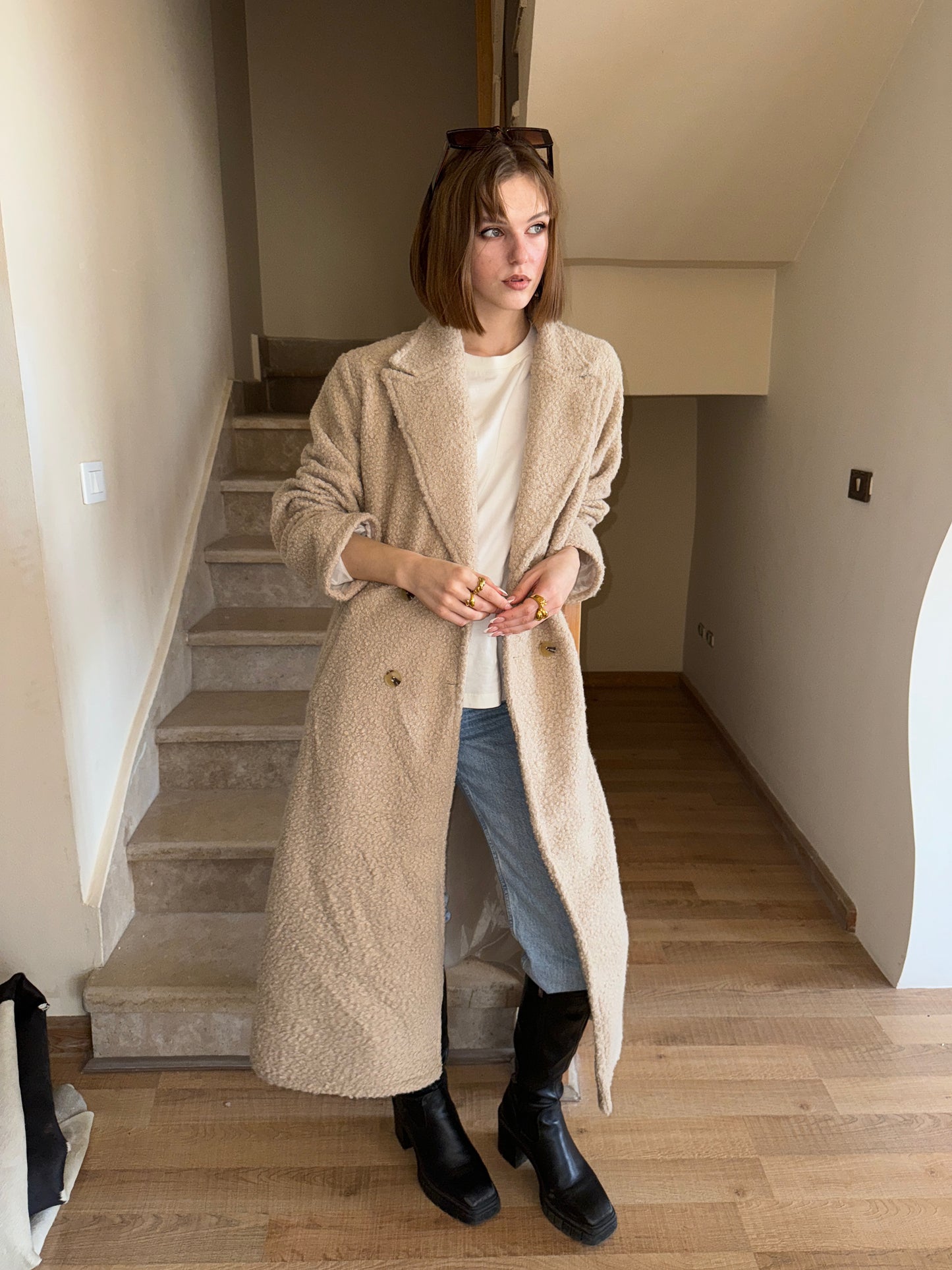 Ash Beige Coat