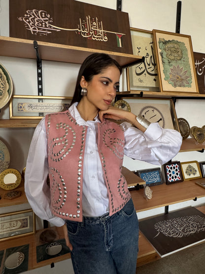 Habiba Vest in cashmer