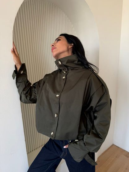 Cutline Gaberdine jacket