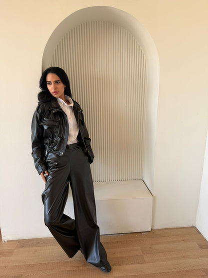Noir Leather jacket