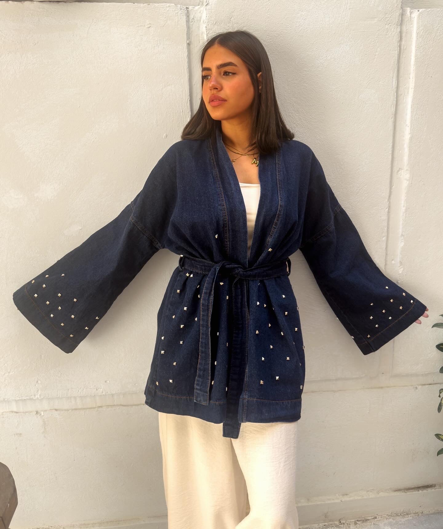 Dreamy Blue jeans kimono