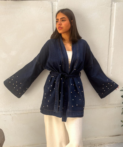 Dreamy Blue jeans kimono