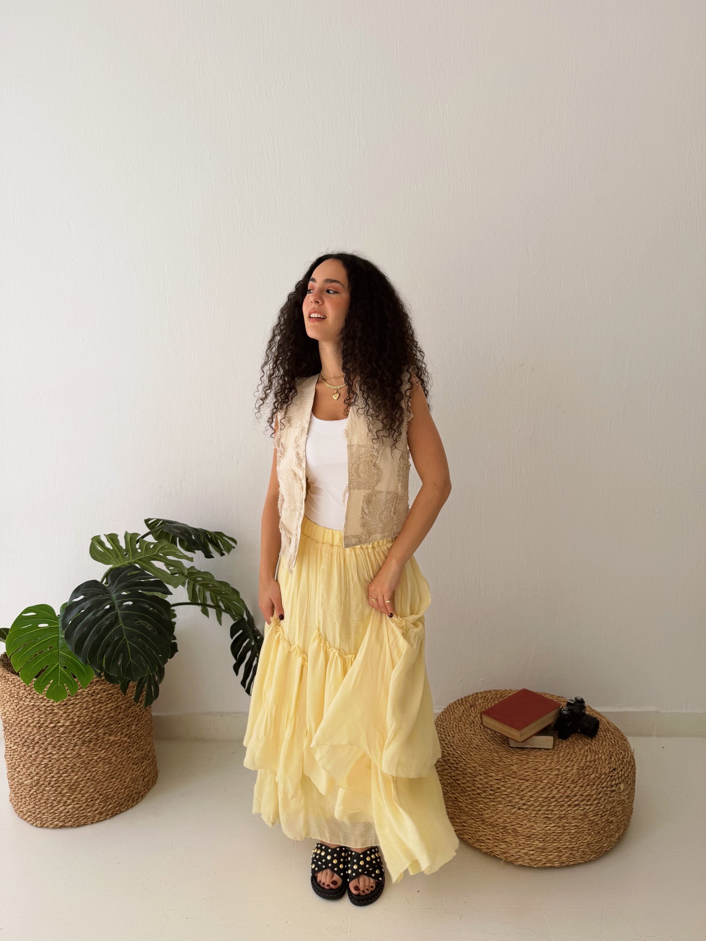 Butter Breeze Linen Skirt