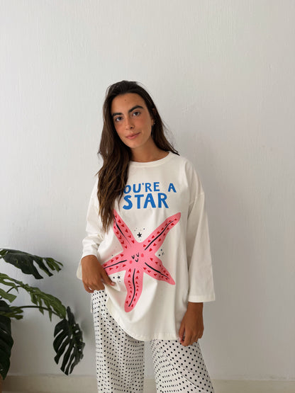 Starfish Oversized Tee