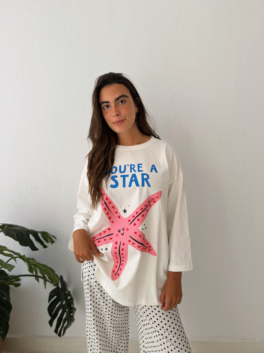 Starfish Oversized Tee