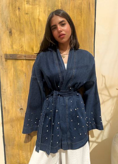 Dreamy Blue jeans kimono