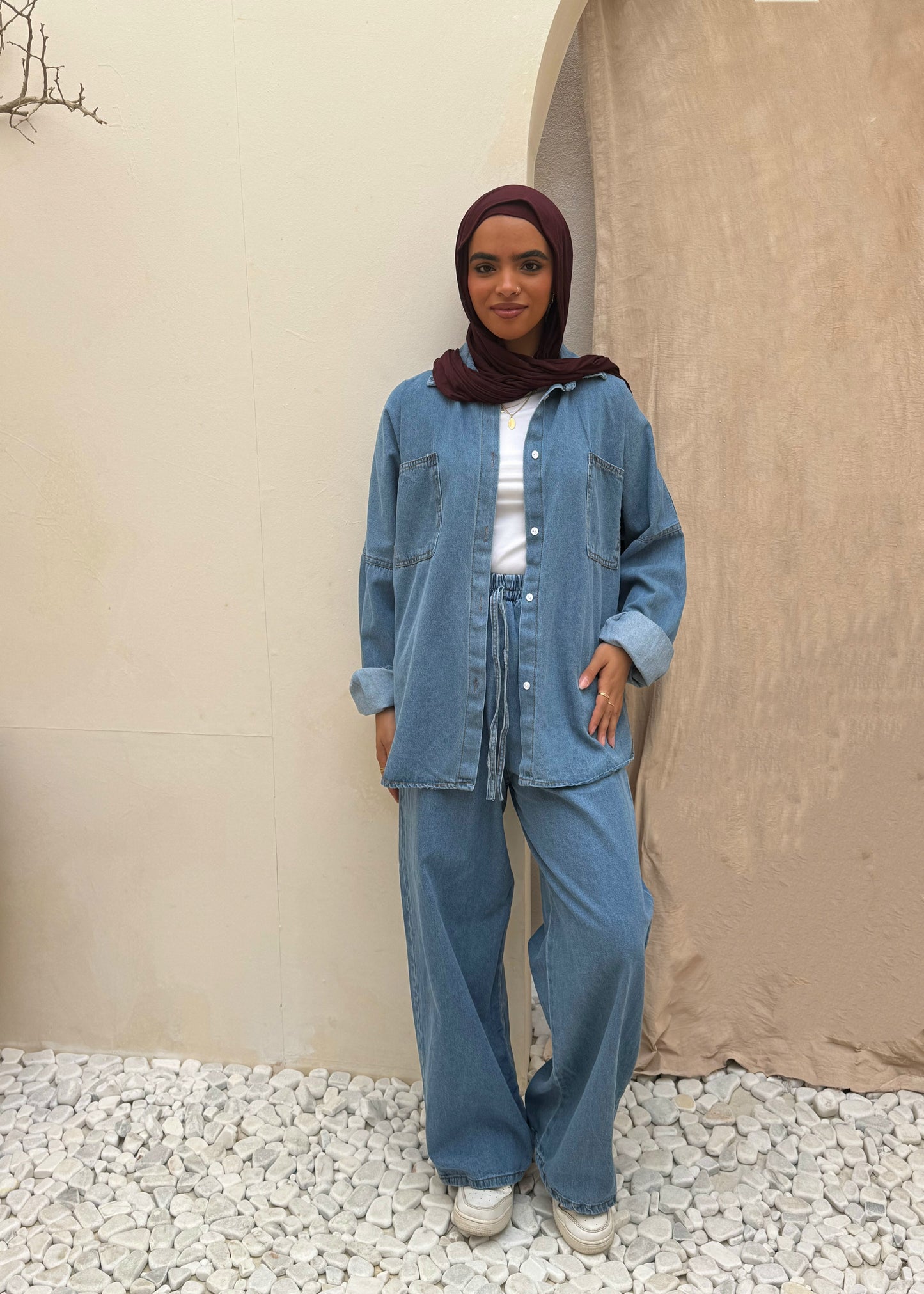 Trendy Denim Set