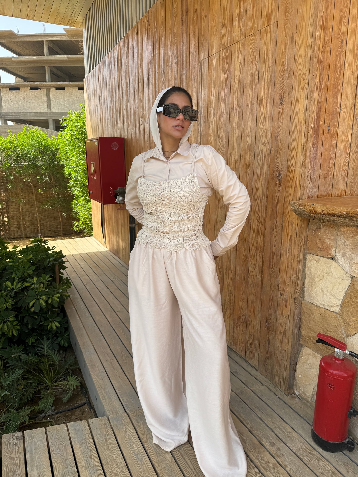 Wide Leg linen pant