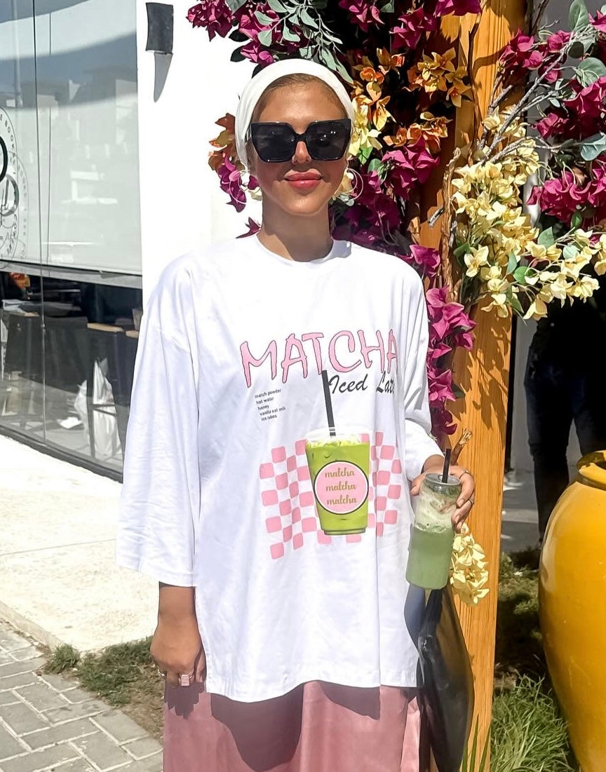 Pinkish matcha Shirt