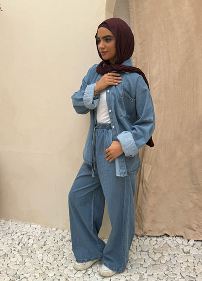 Trendy Denim Set