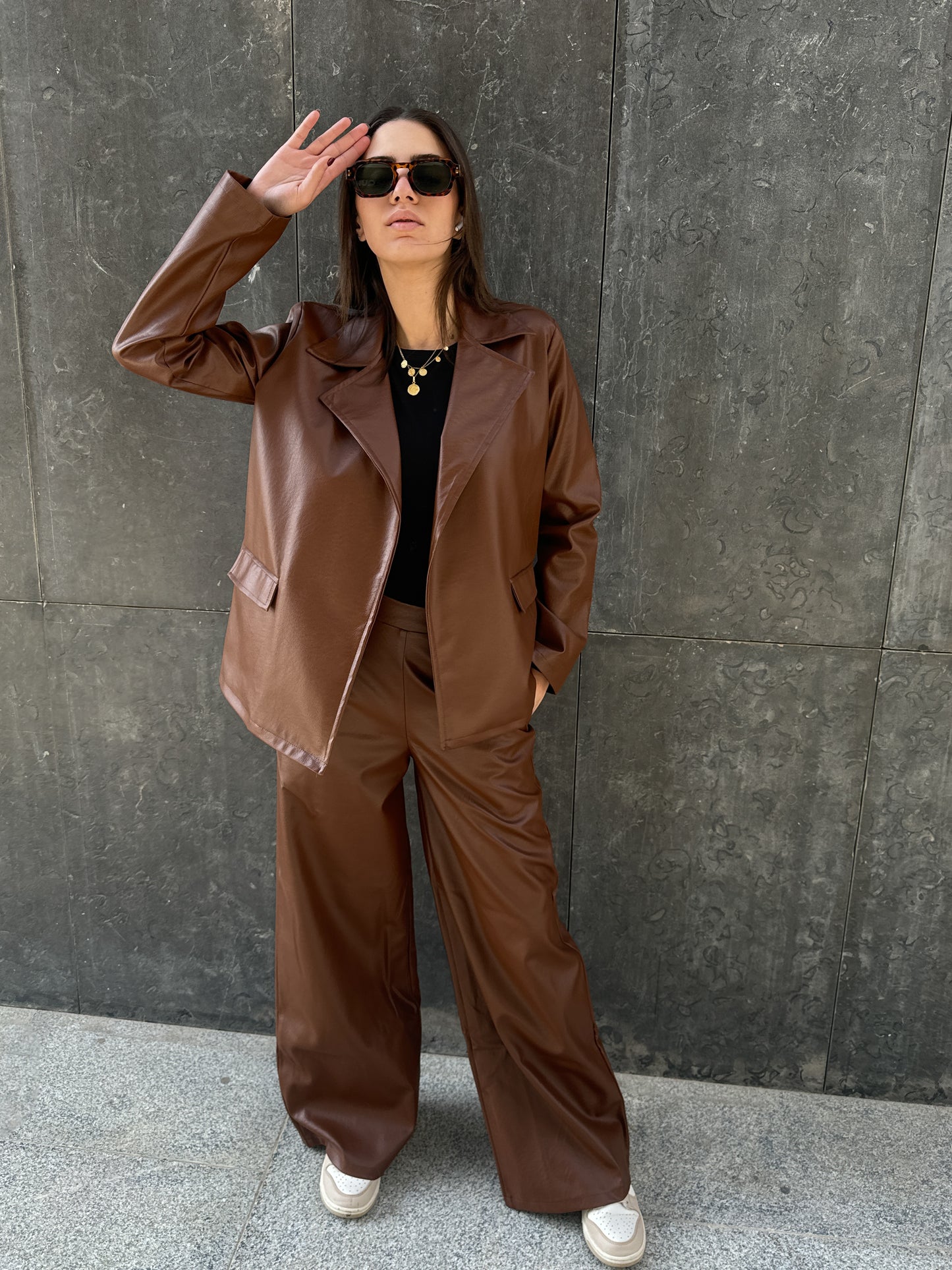 PRIM Leather Suit