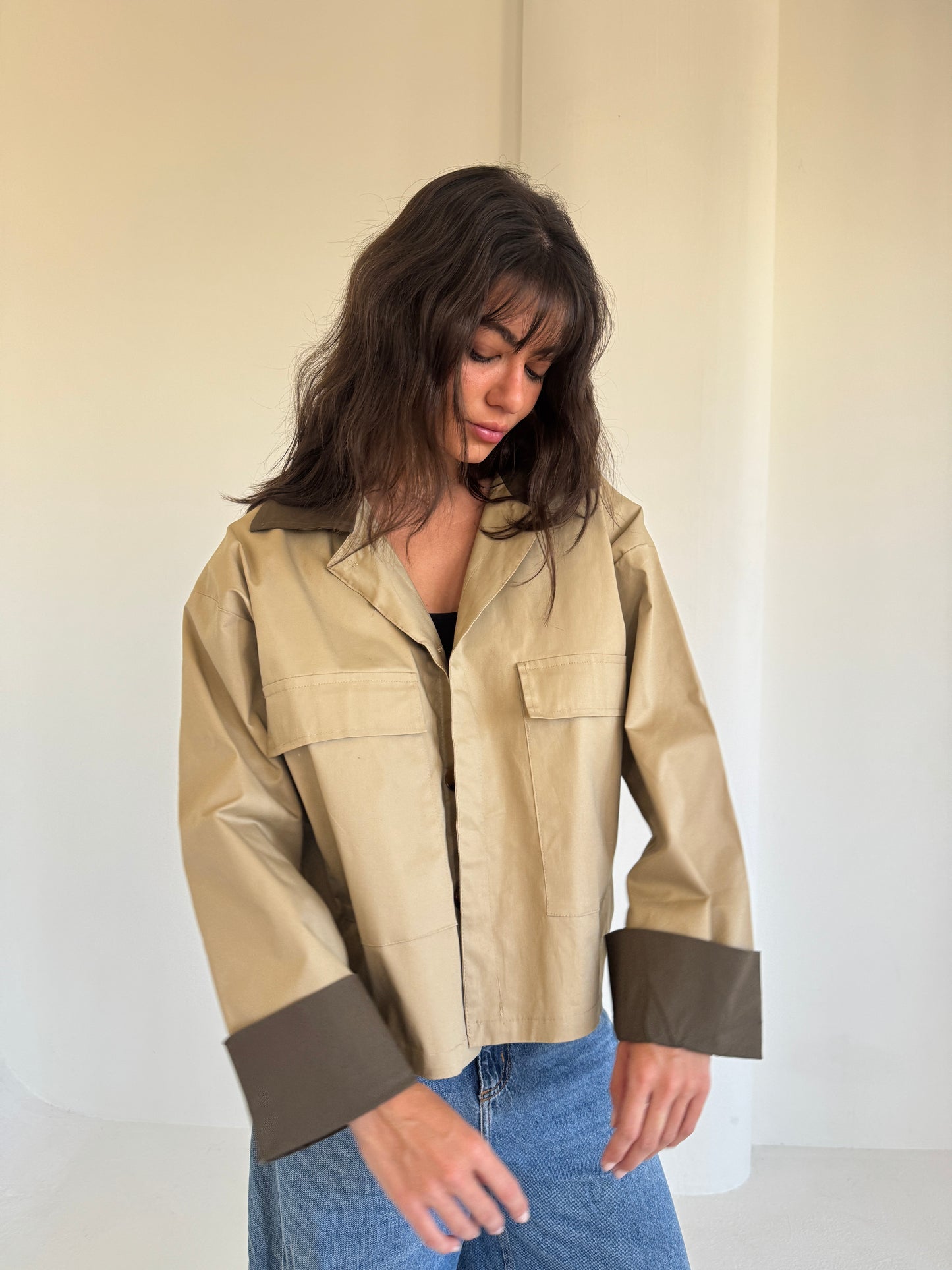 Frame Gaberdine jacket