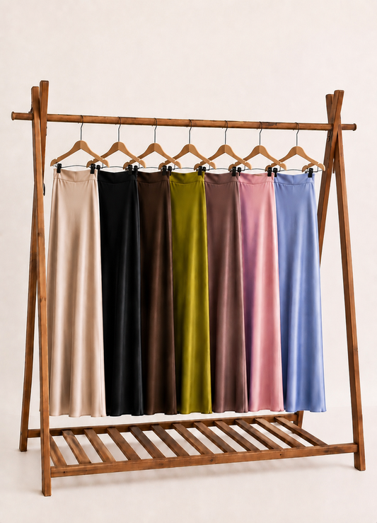 Sofy Silk Skirt
