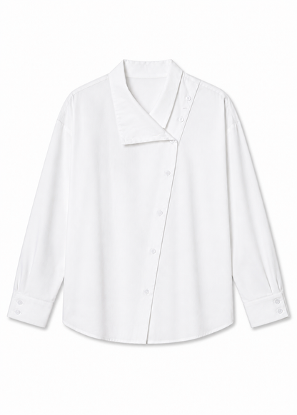 Oversized Cross White Shirt