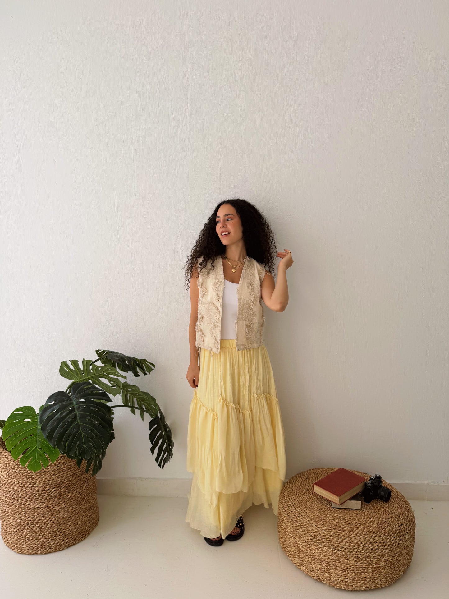 Butter Breeze Linen Skirt