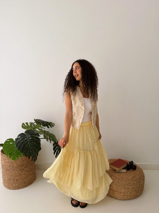 Butter Breeze Linen Skirt