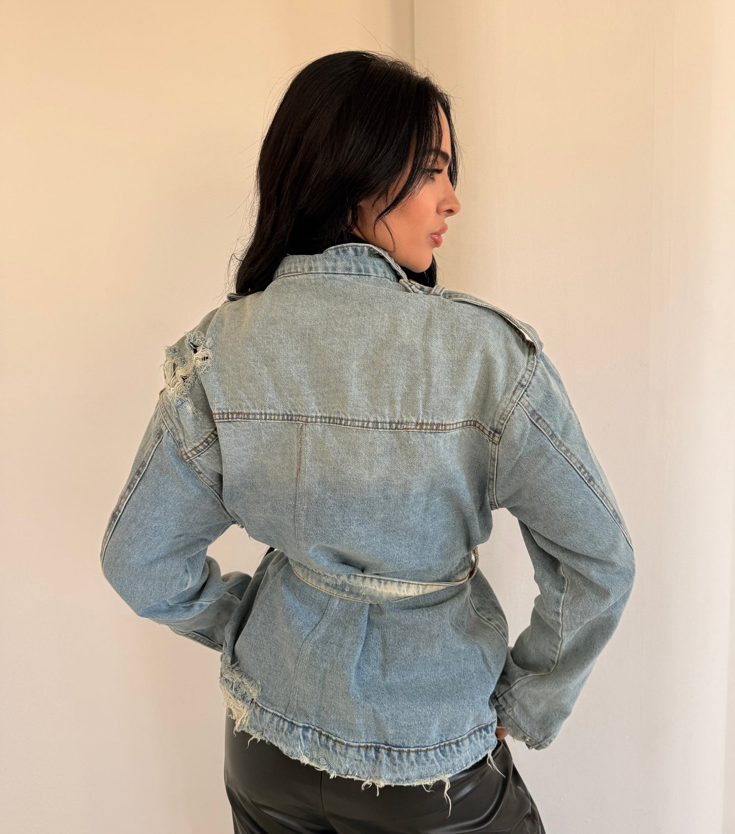 Shred Denim Jacket