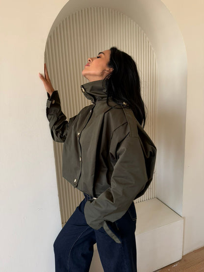 Cutline Gaberdine jacket