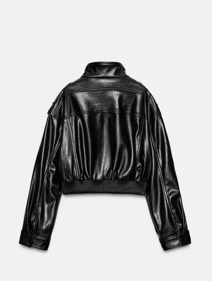 Noir Leather jacket