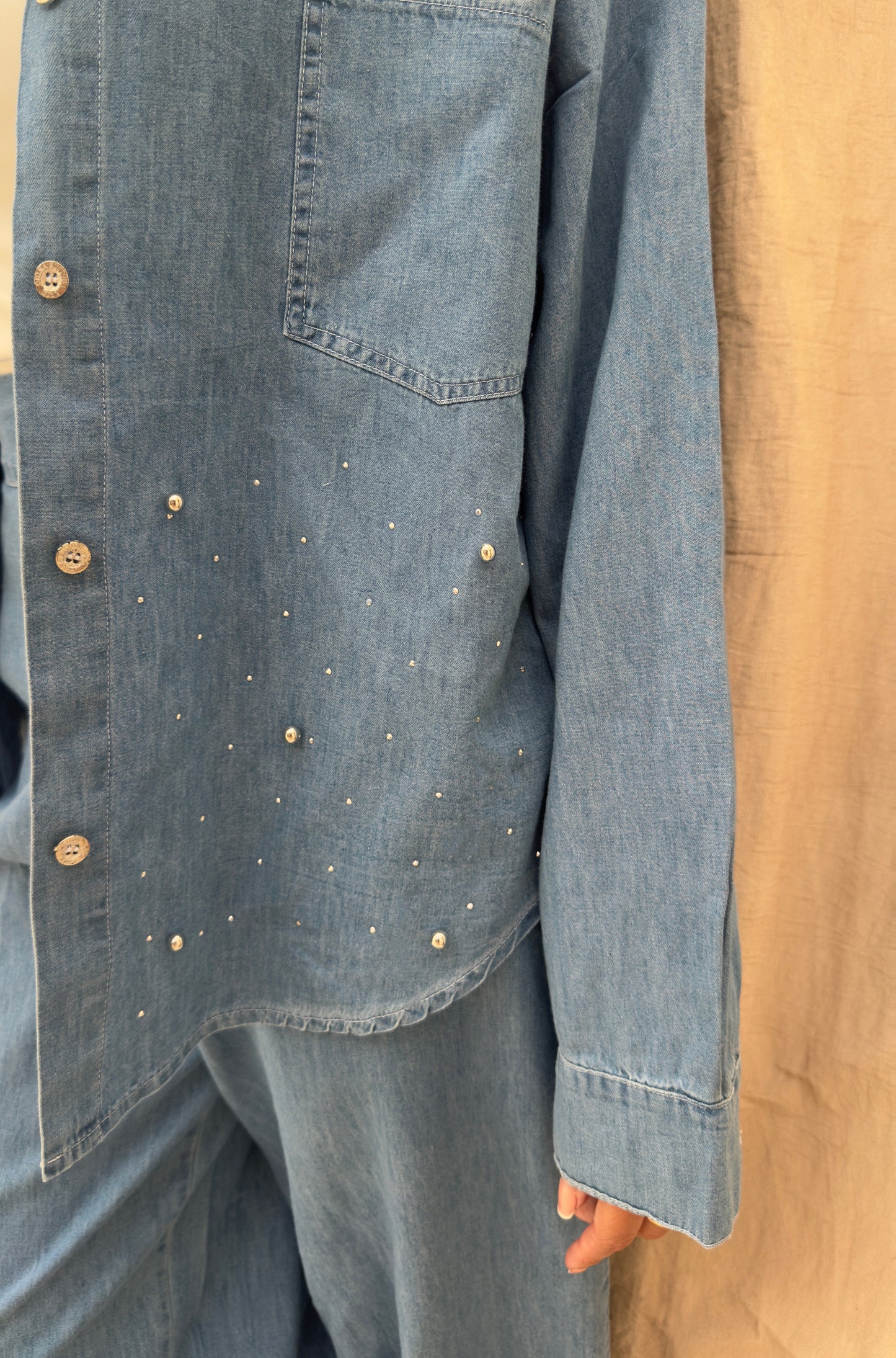 PearlSoft Denim Set