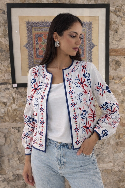 Artistic Embroidery Shirt