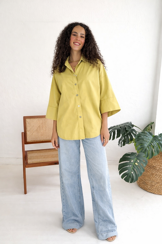 Washed Butter Shirt